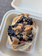 Blueberry Crumb Roll