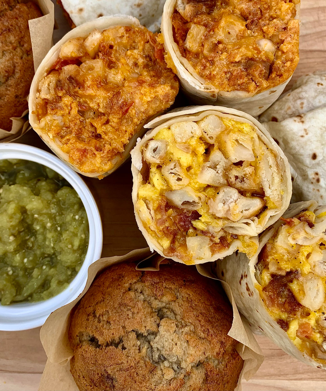 Catering Order - Burrito and Muffin (Min order of 10)
